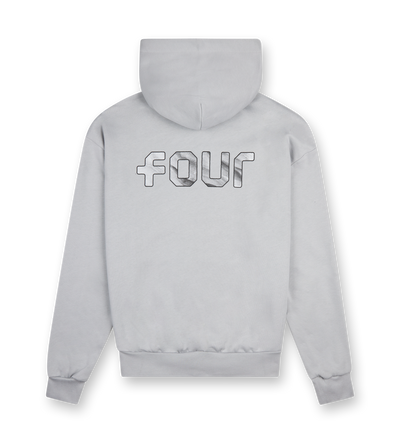 Outline Logo Hoodie High Rise