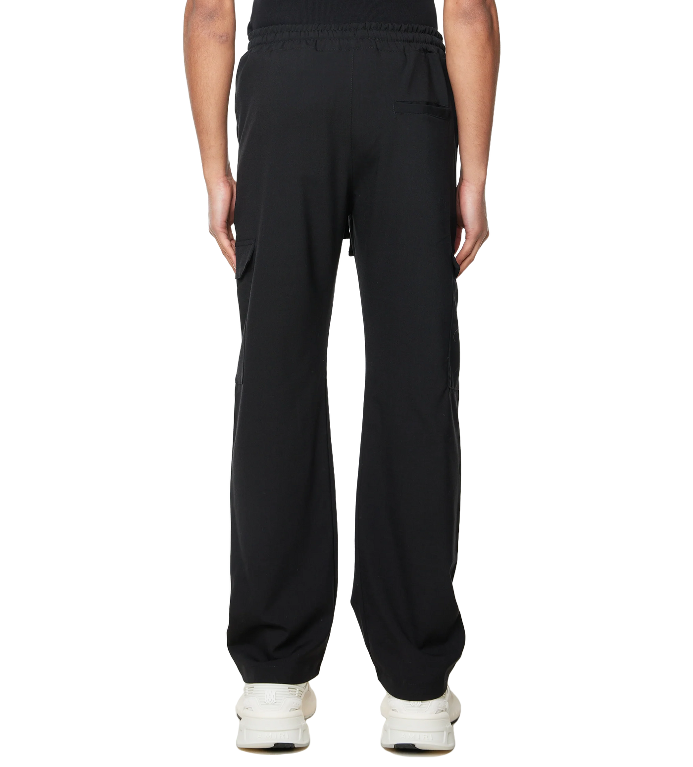 Logo Pantalon Cargo Black