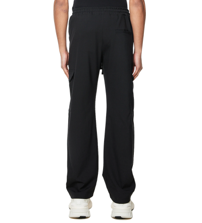 Logo Pantalon Cargo Black