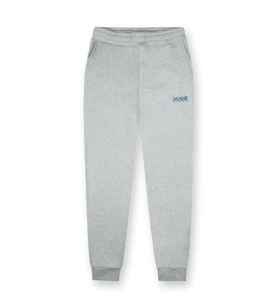 Green Circles Logo Sweatpants Grey Melange