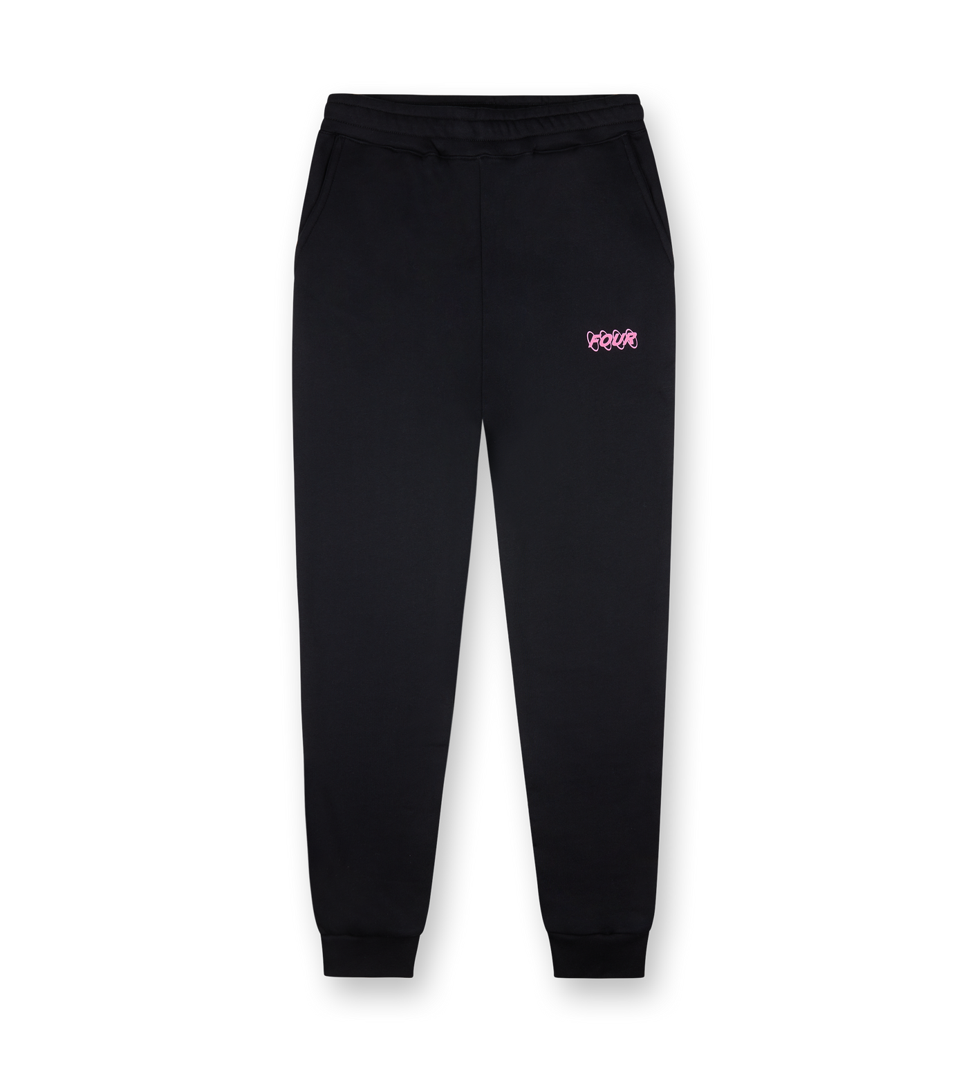Circles Logo Sweatpants Black/ Pink