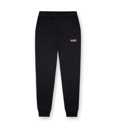 Circles Logo Sweatpants Black/ Pink