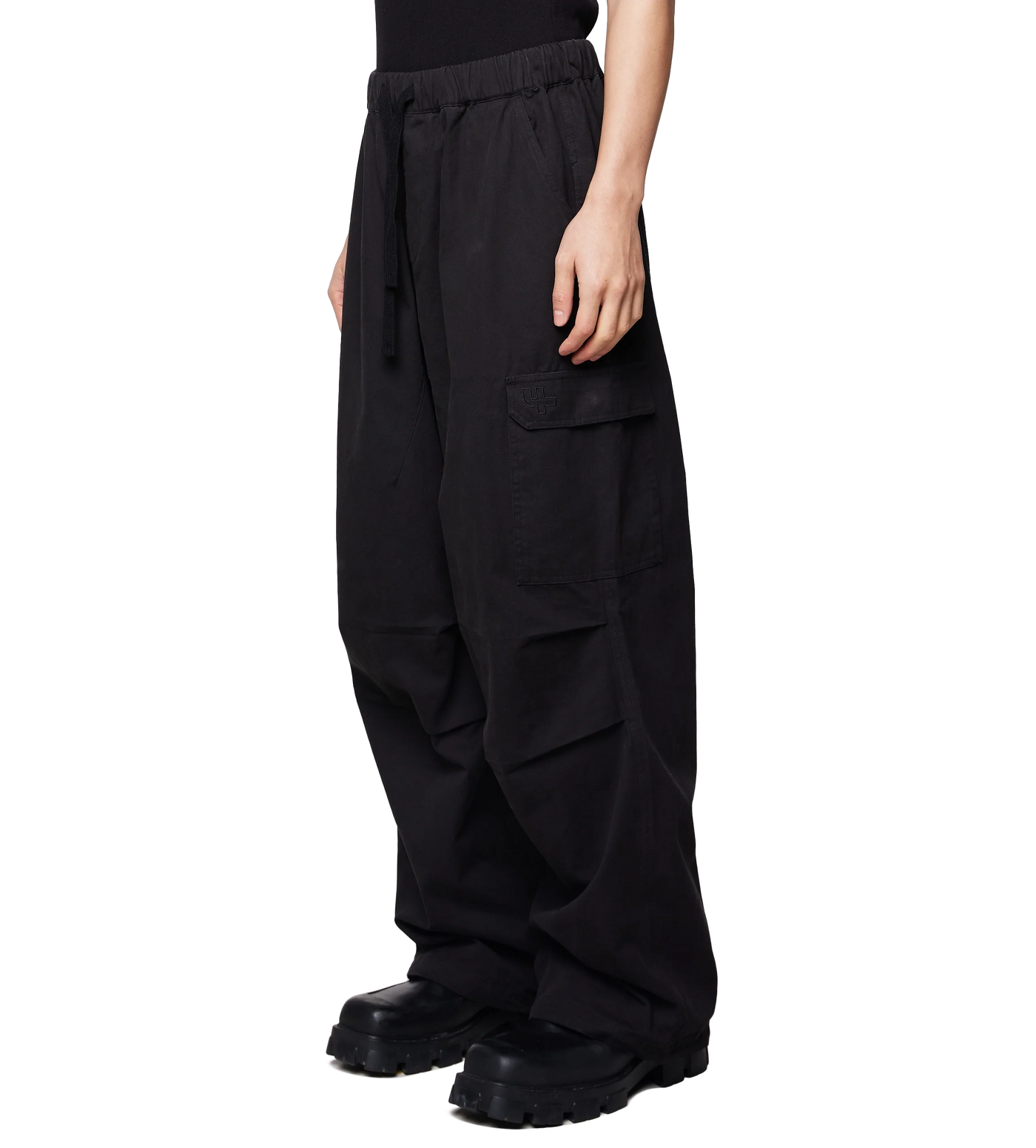 Parachute Pants All Black