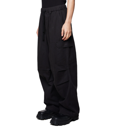 Parachute Pants All Black