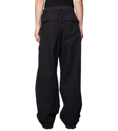 Parachute Pants All Black