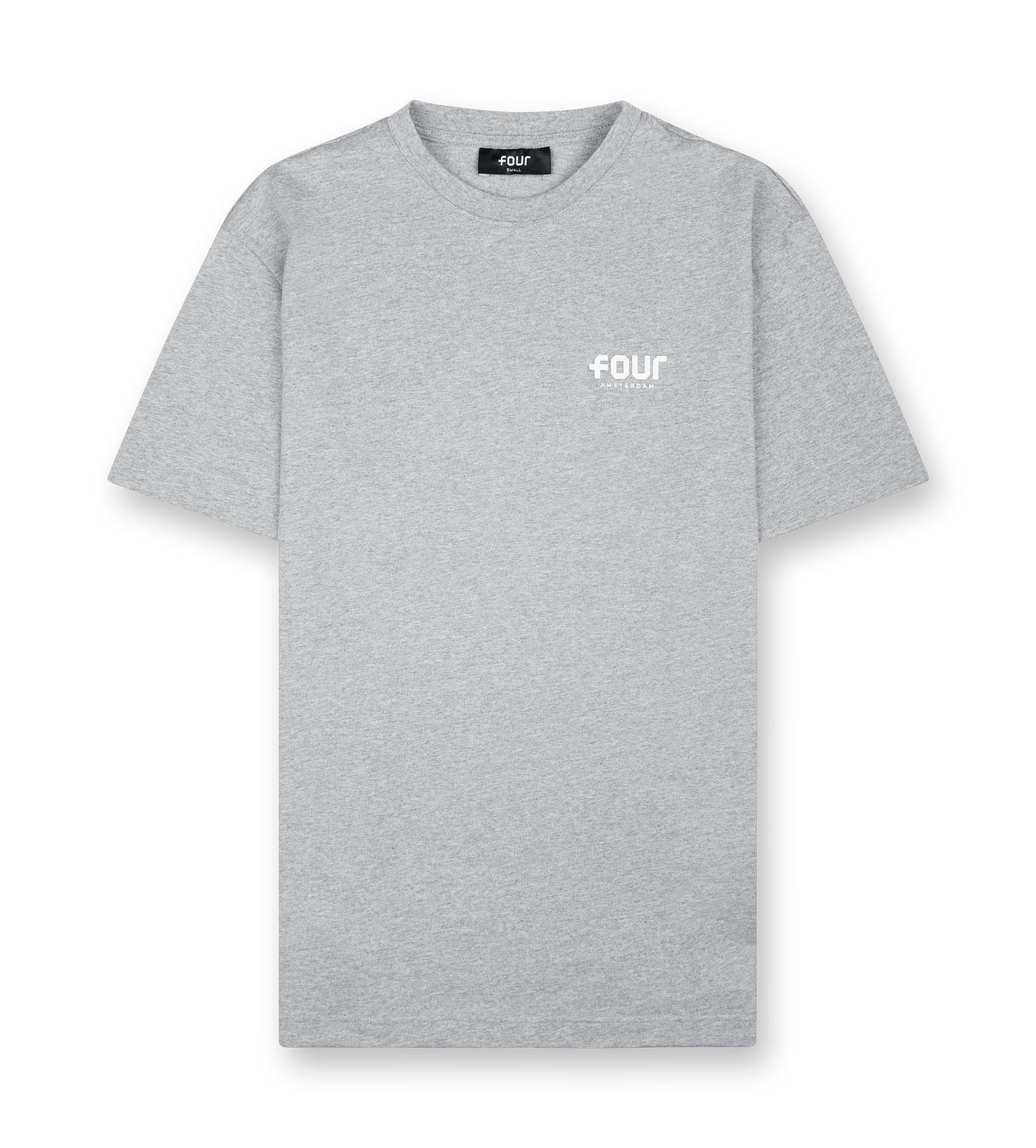 Logo Heavy T-shirt Grey Melange