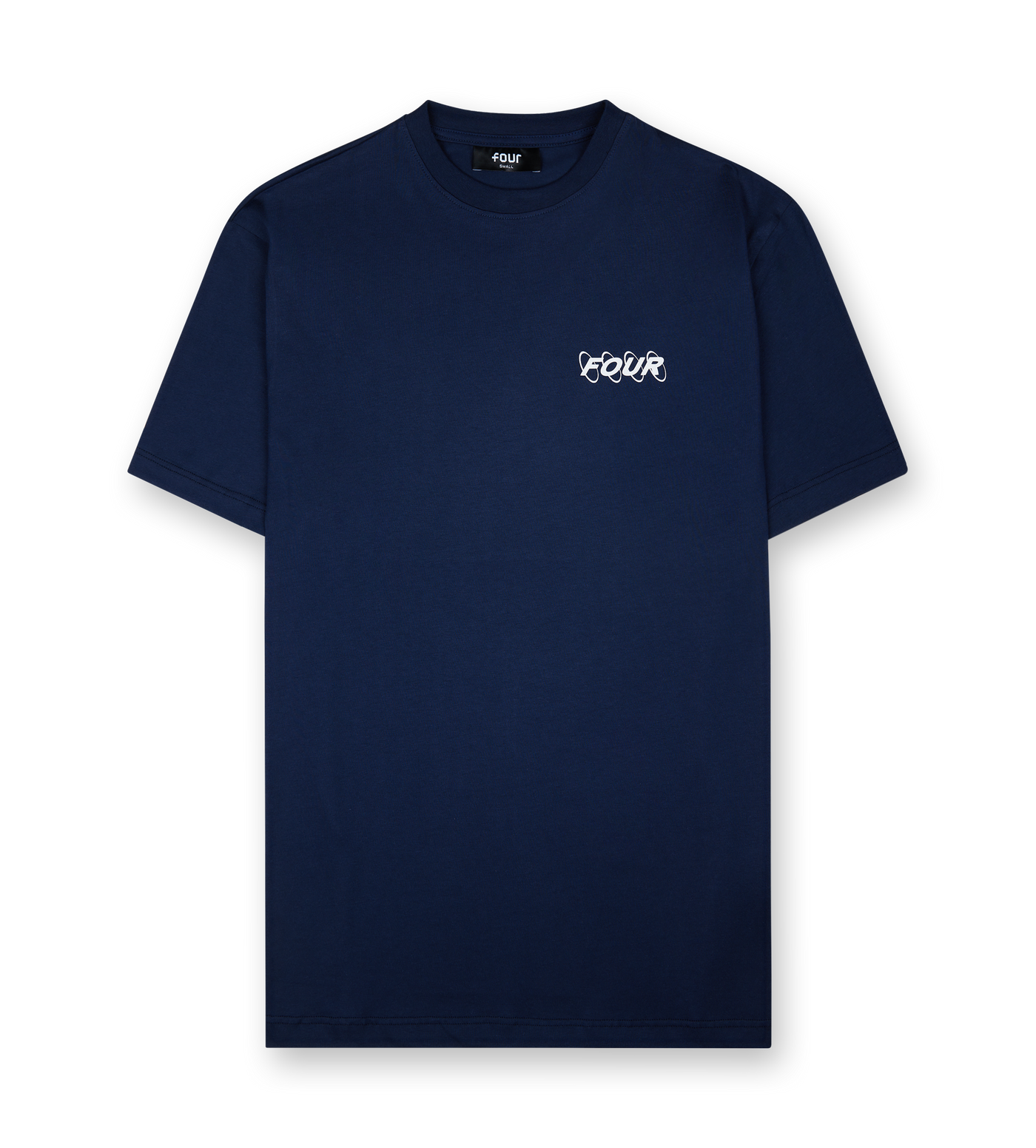 Circles Logo T-shirt Marine Blue