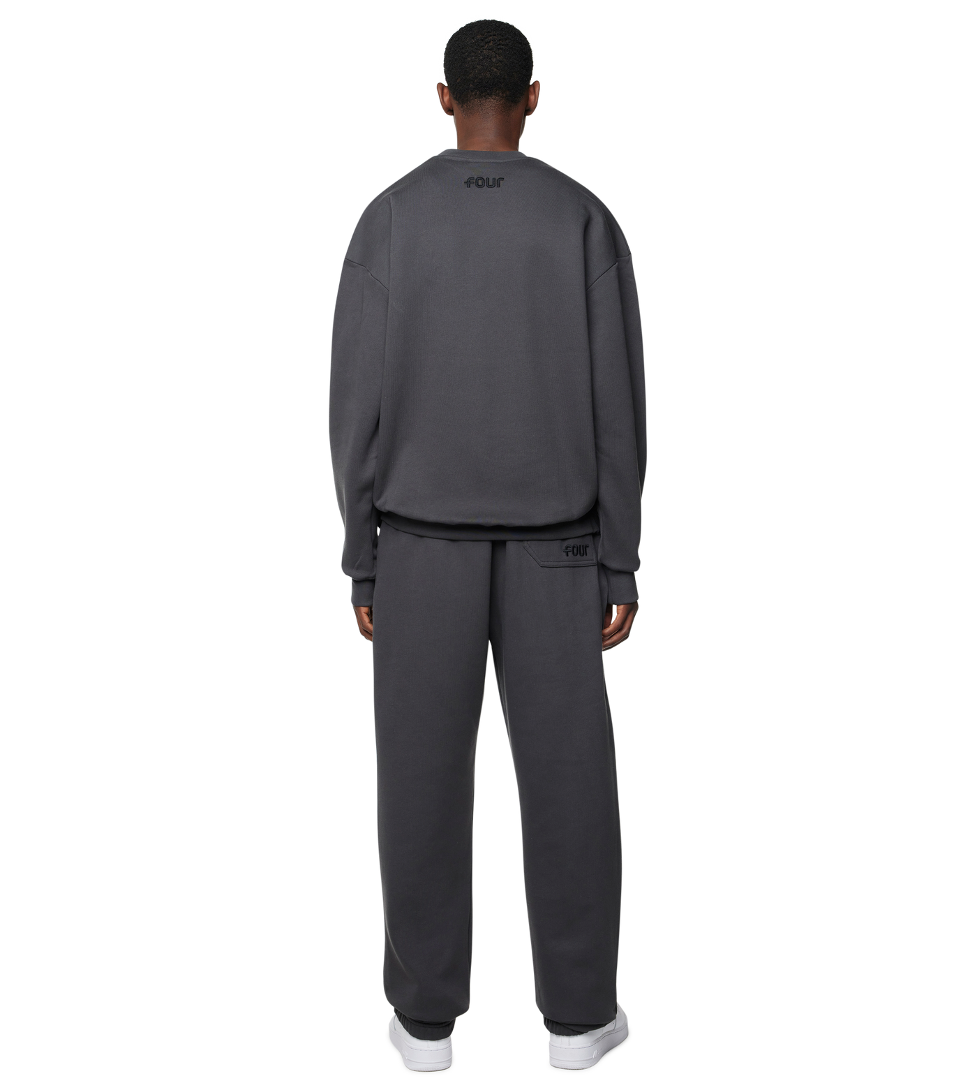 4 Patch Crewneck Asphalt