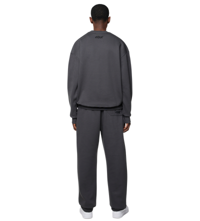 4 Patch Crewneck Asphalt