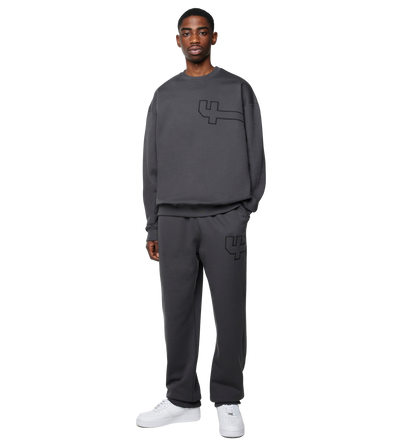 4 Patch Crewneck Asphalt