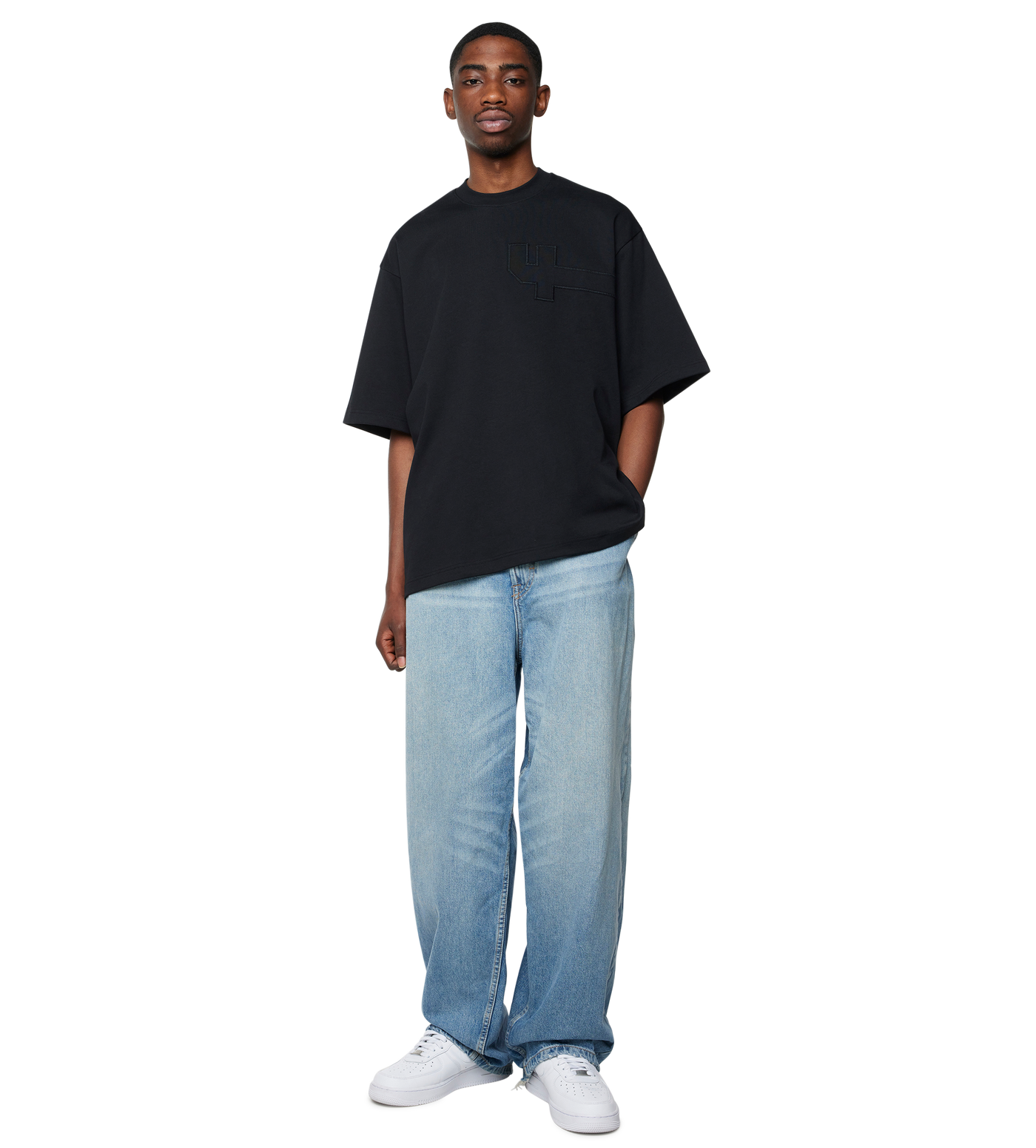 4 Patch T-shirt Black