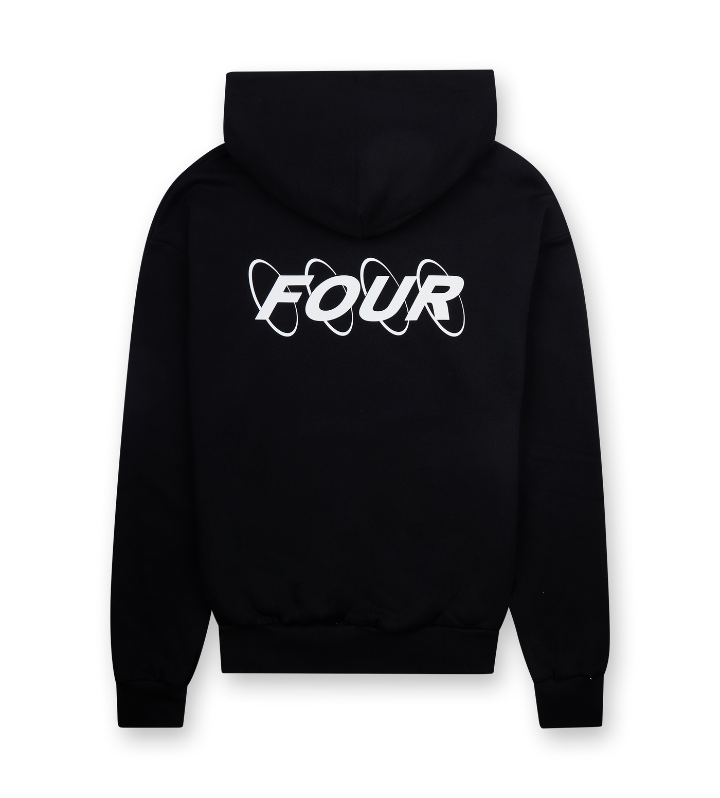 Circles Logo Hoodie Black