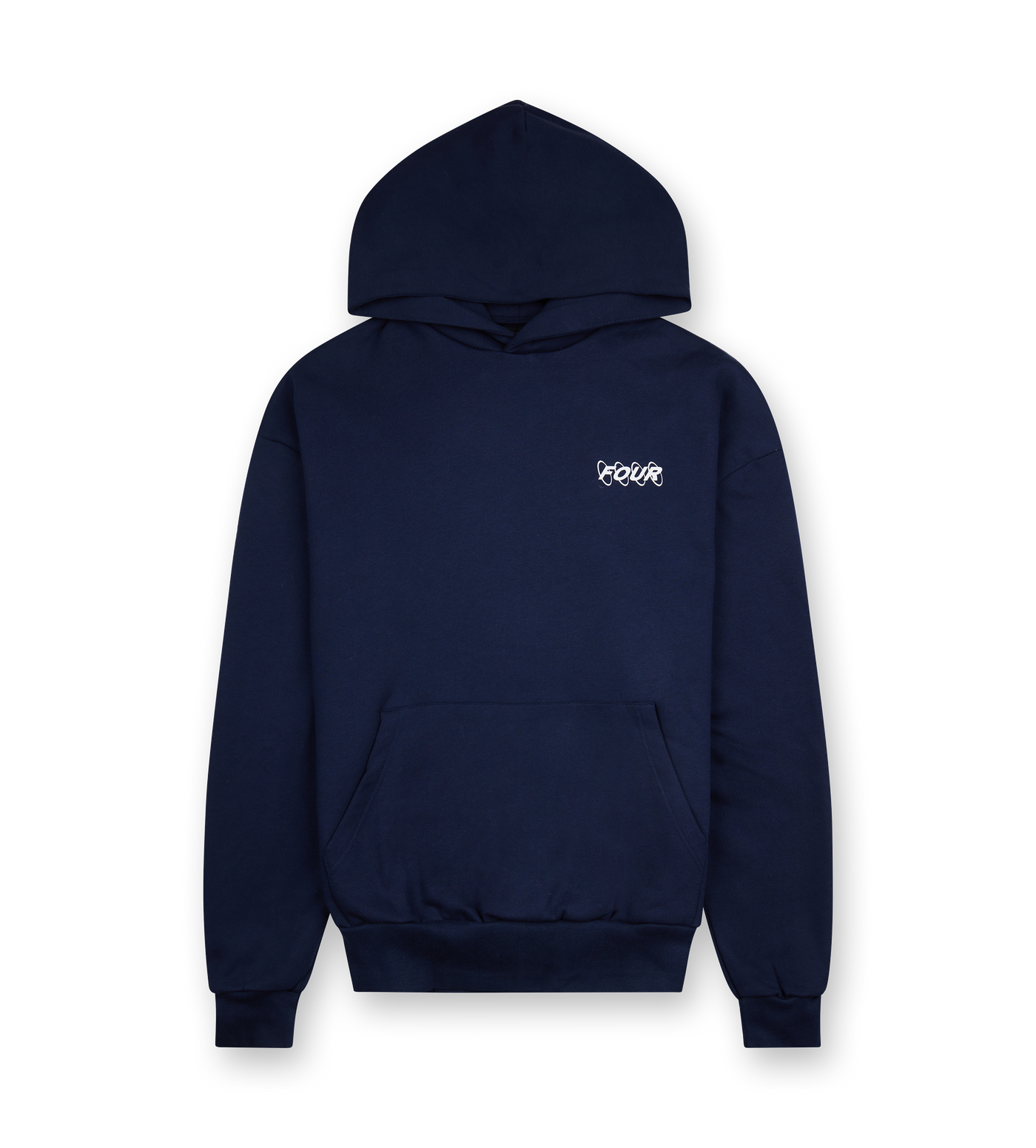 Circles Logo Hoodie Marine Blue