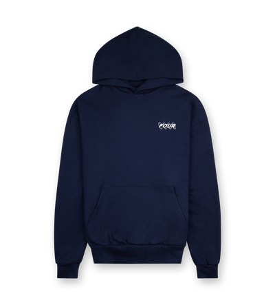 Circles Logo Hoodie Marine Blue