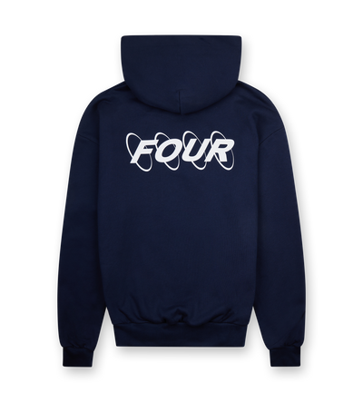 Circles Logo Hoodie Marine Blue