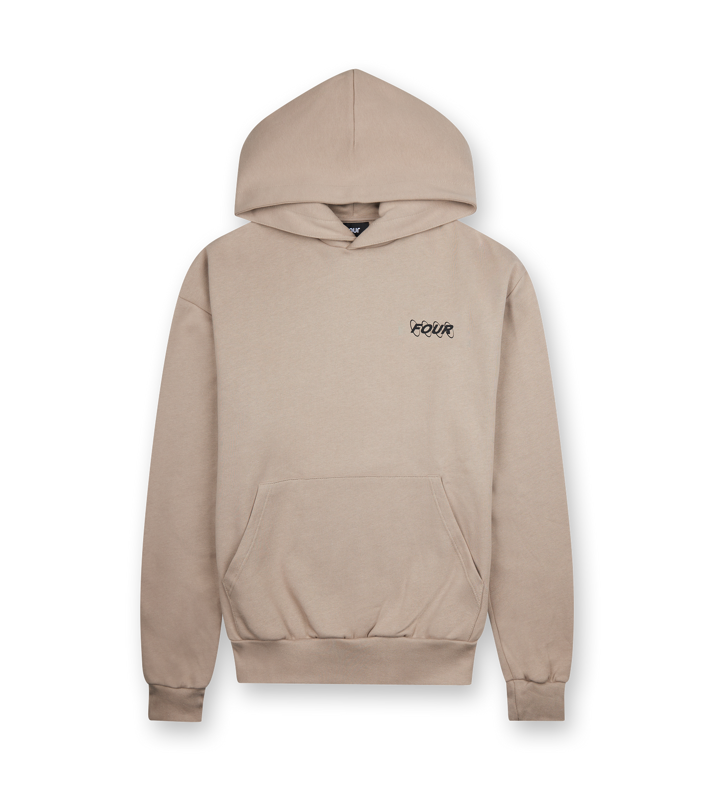 Circles Logo Hoodie Vintage Khaki