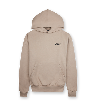 Circles Logo Hoodie Vintage Khaki