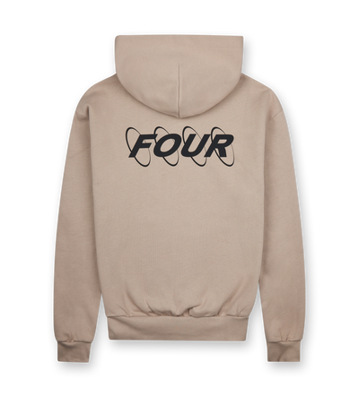 Circles Logo Hoodie Vintage Khaki