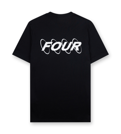 Circles Logo T-shirt Black