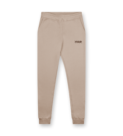 Circles Logo Sweatpants Vintage Khaki