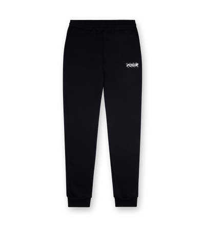 Circles Logo Sweatpants Black