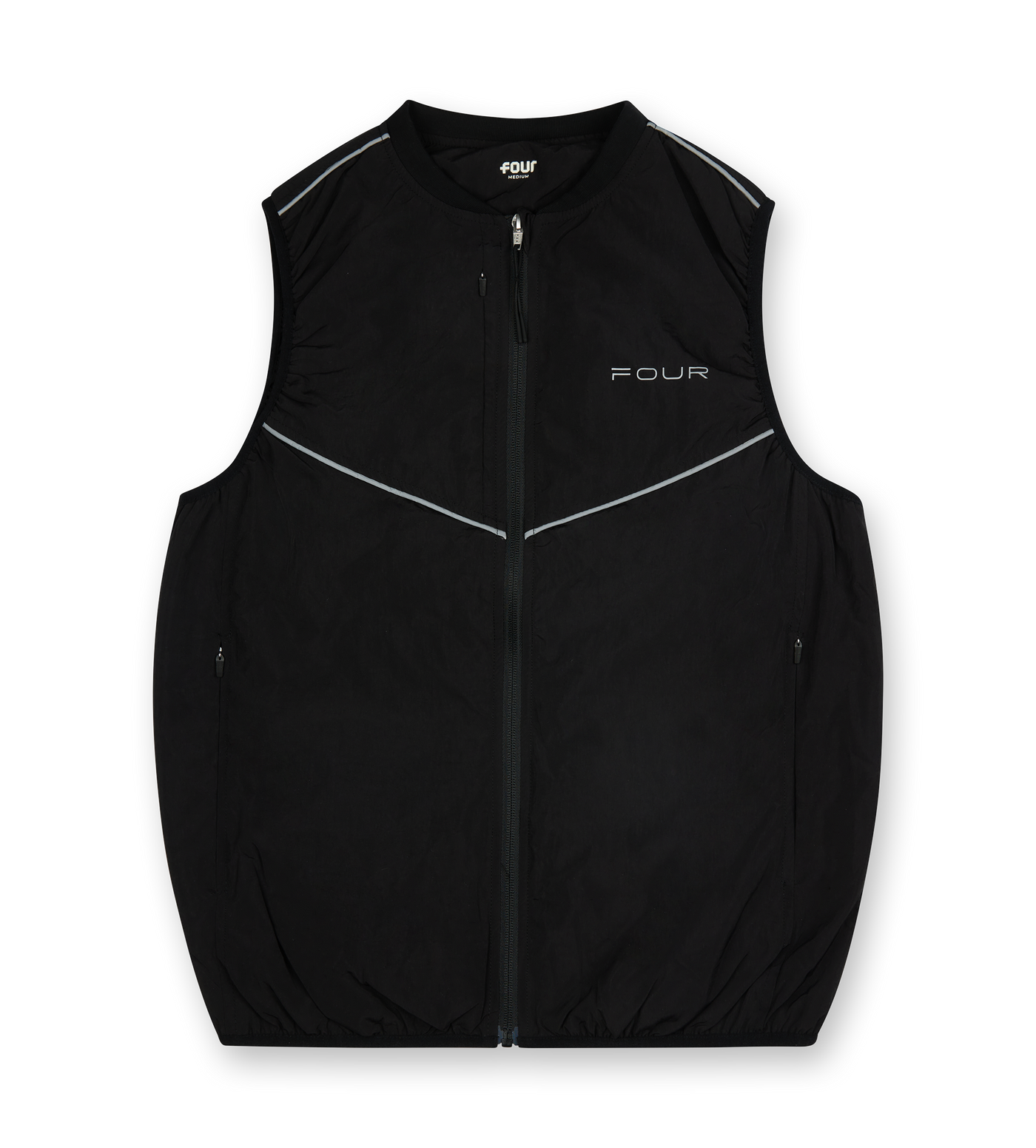 Sportswear Reflective Vest Black