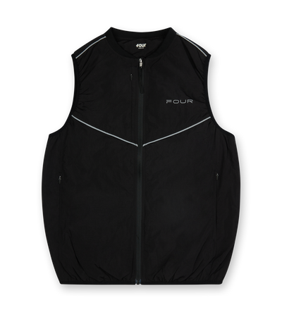 Sportswear Reflective Vest Black
