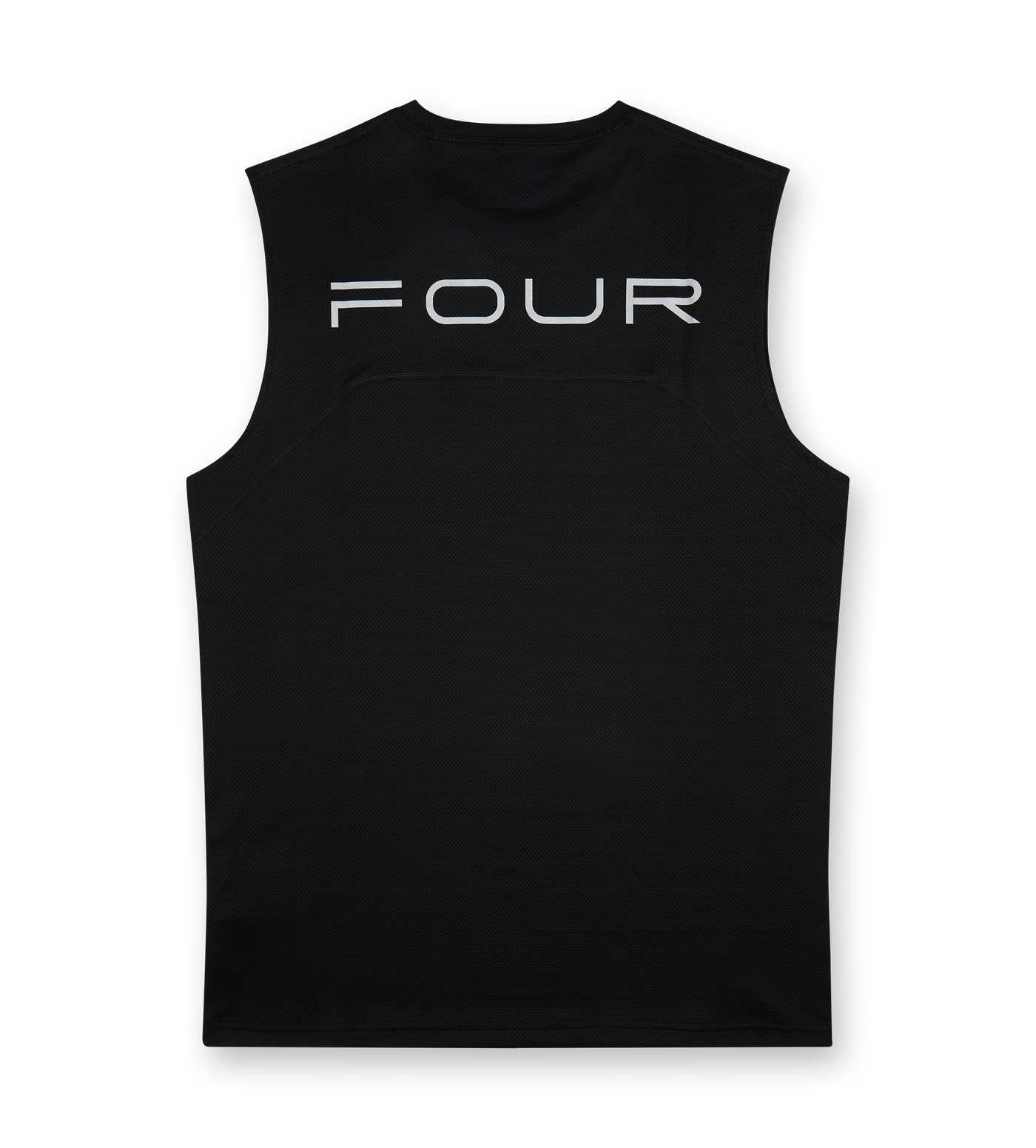 Sportswear Reflective Tank top Black