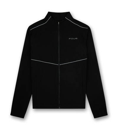 Sportswear Reflective Track Jacket Black