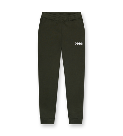 Circles Logo Sweatpants Army Green
