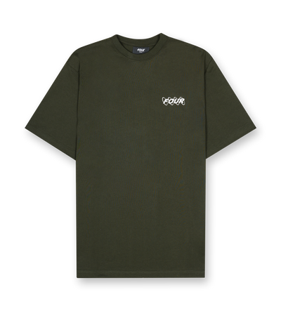 Circles Logo T-shirt Army Green