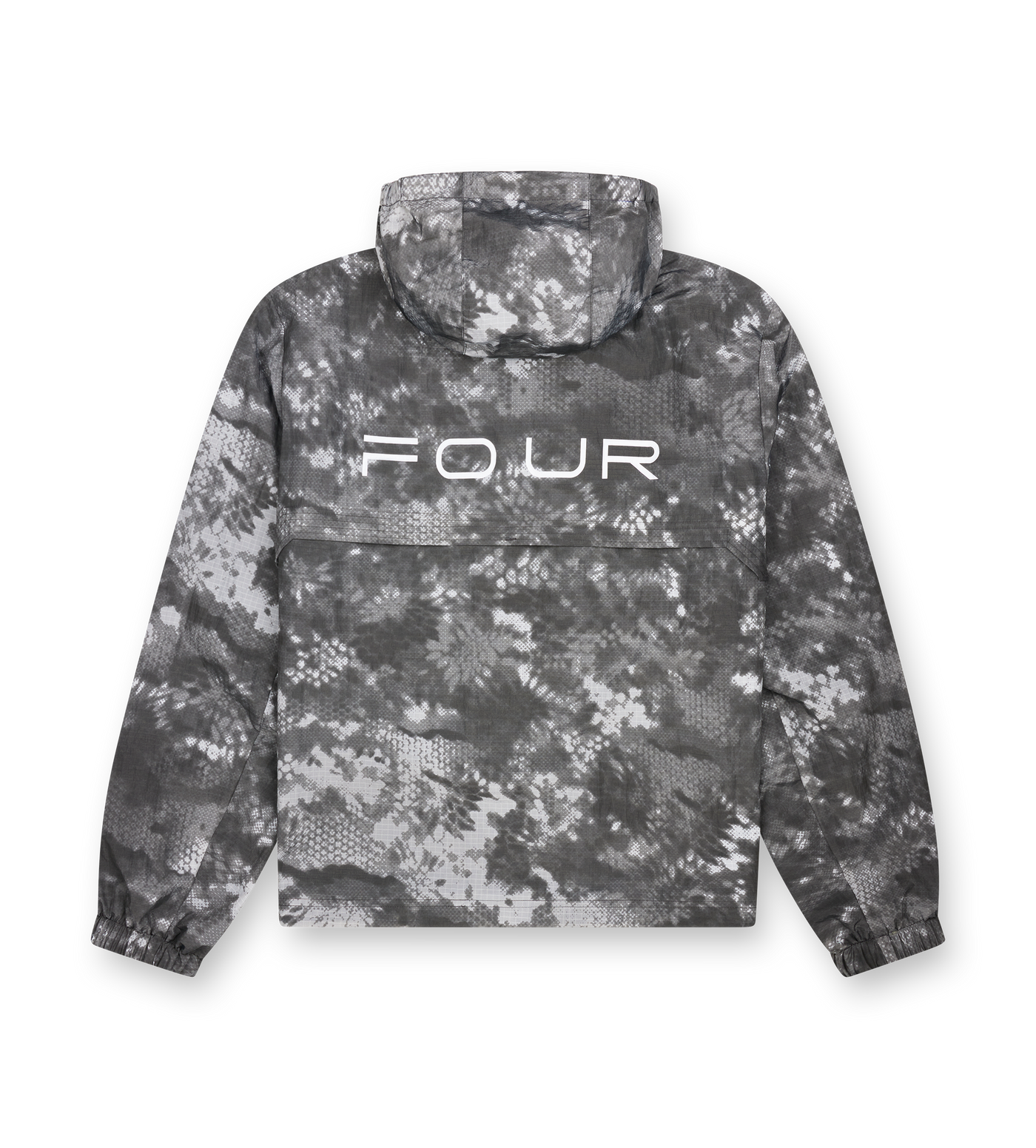 Sportswear Windbreaker Jacket Grey Camo