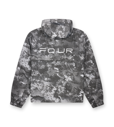 Sportswear Windbreaker Jacket Grey Camo