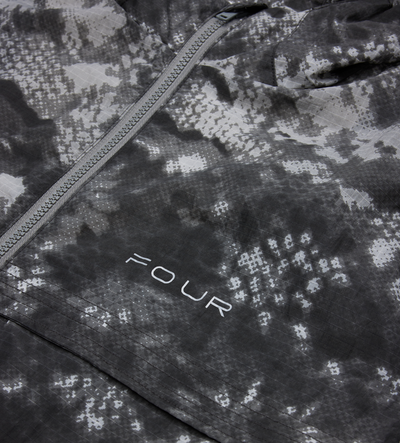 Sportswear Windbreaker Jacket Grey Camo