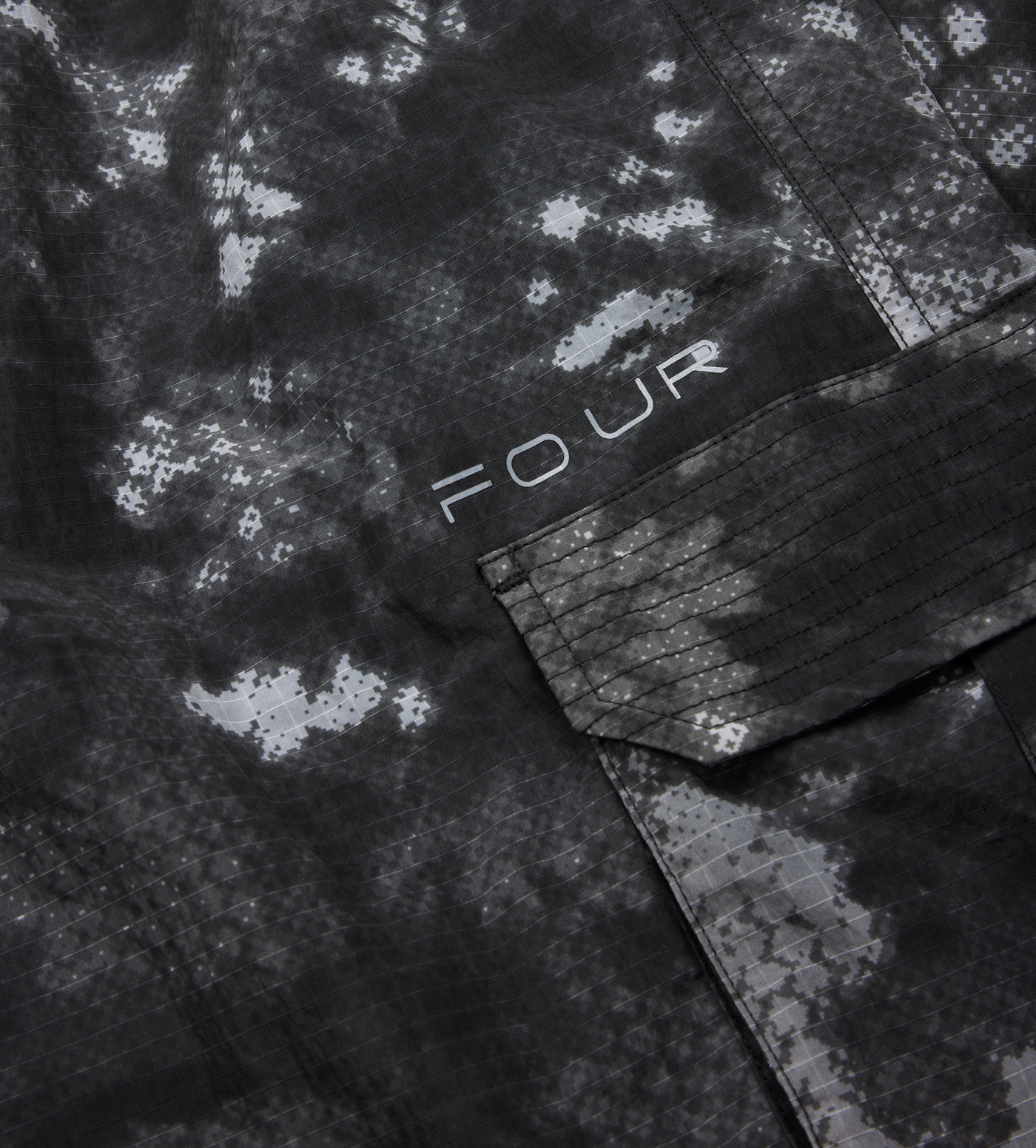 Sportswear Windbreaker Pants Grey Camo