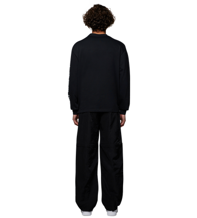 Outline Longsleeve T-shirt Black