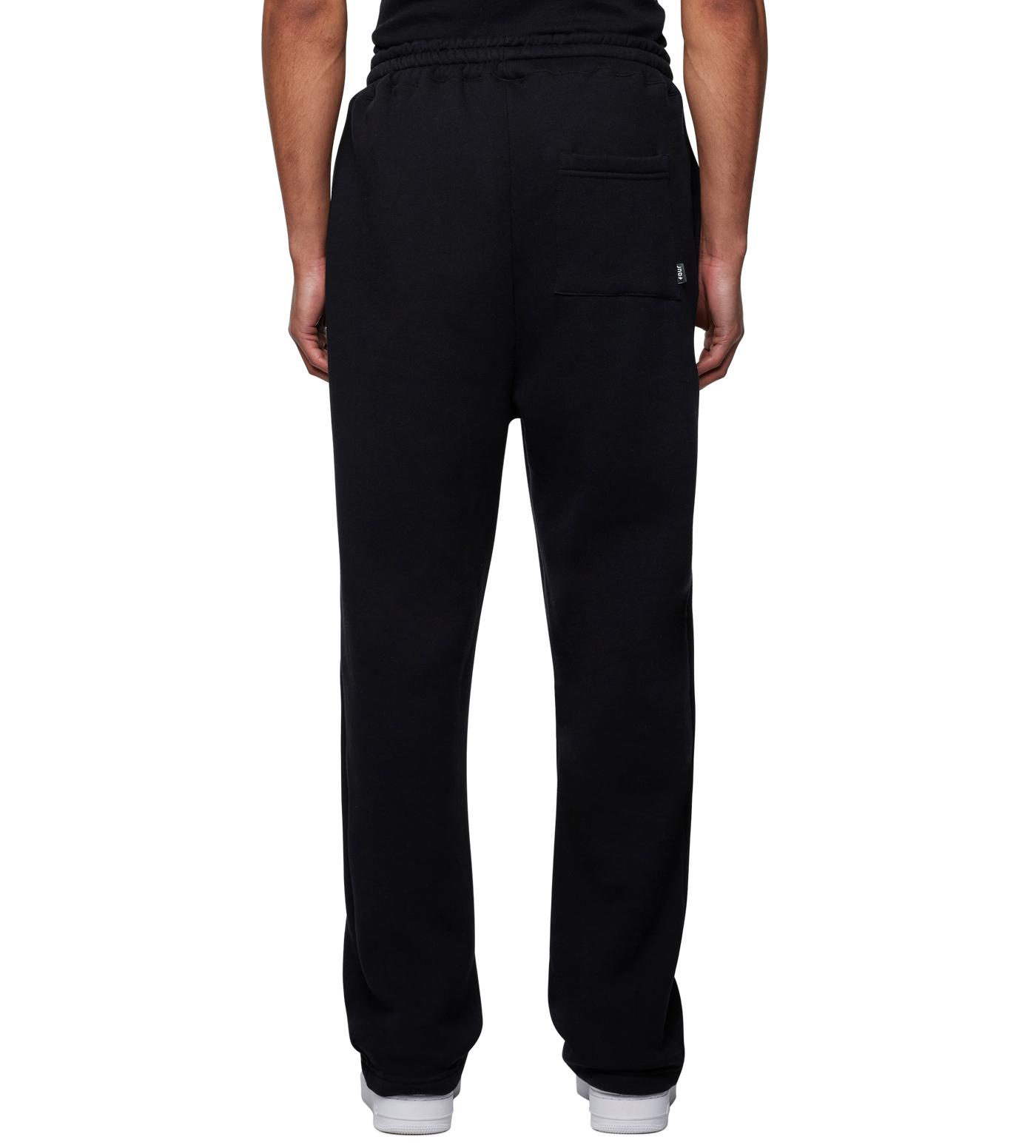 Logo Straight Leg Black