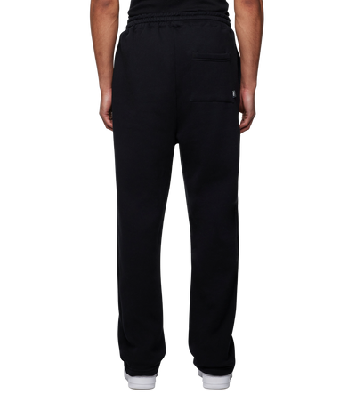 Logo Straight Leg Black