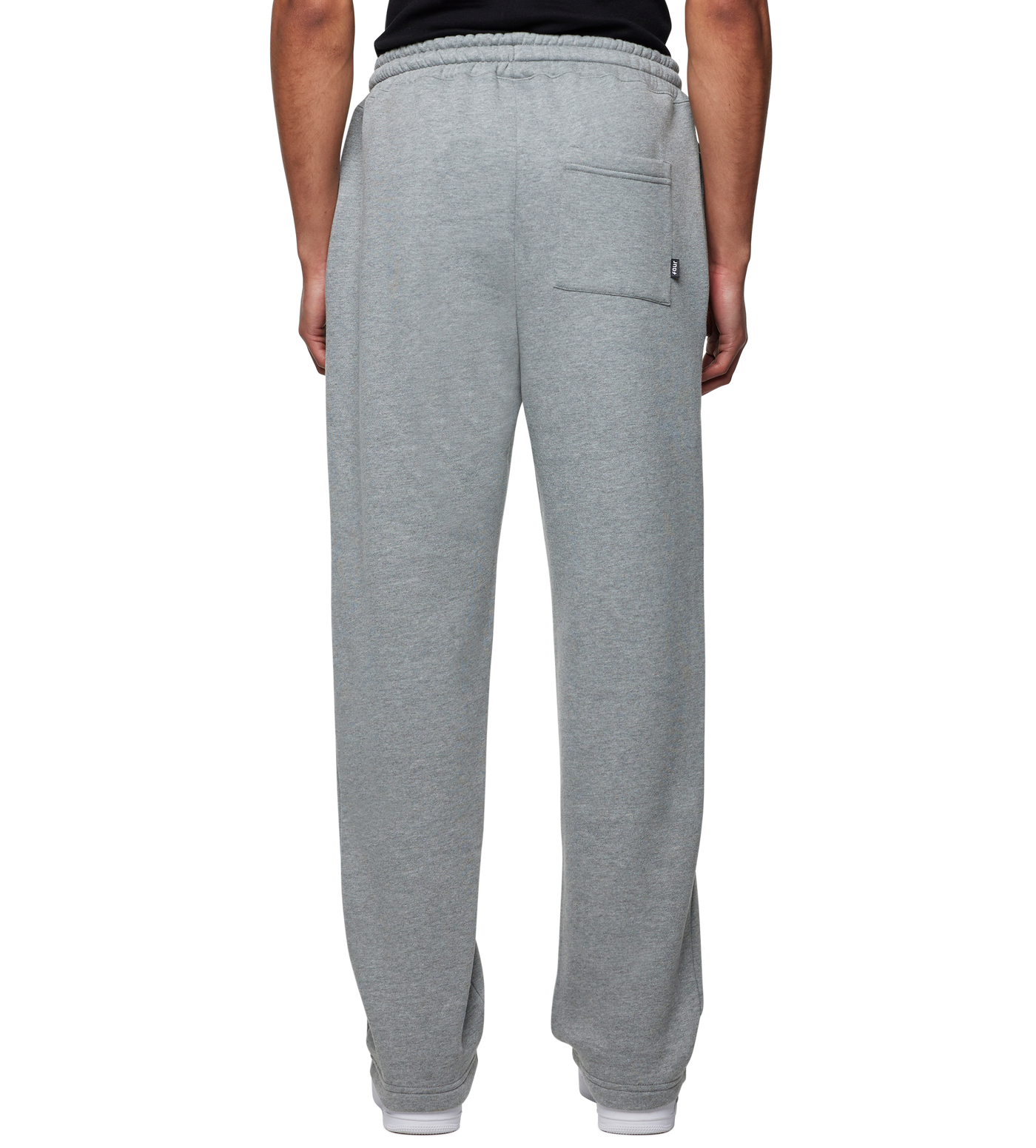 Logo Straight Leg Grey Melange