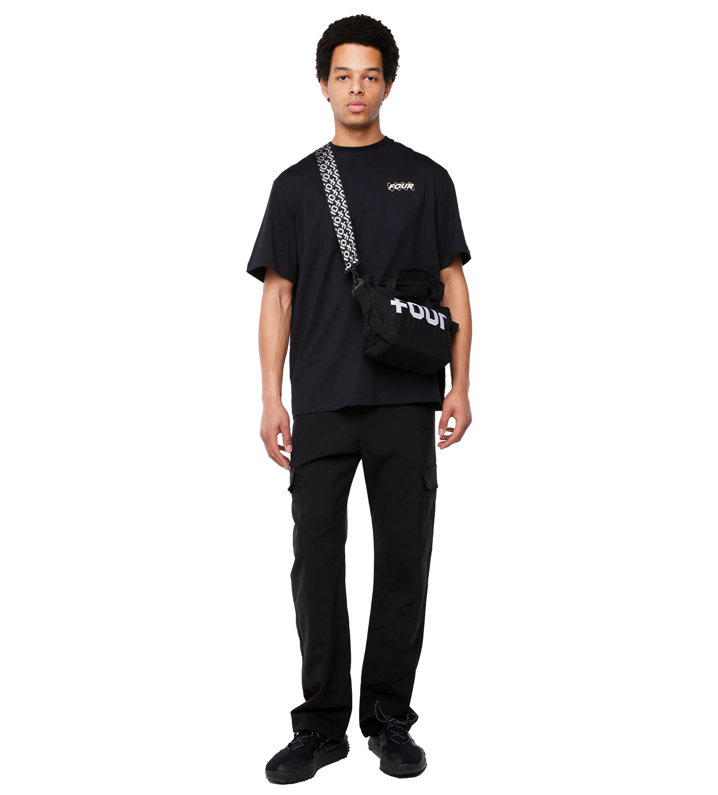 Logo Mini Sized Embroidery Shopper