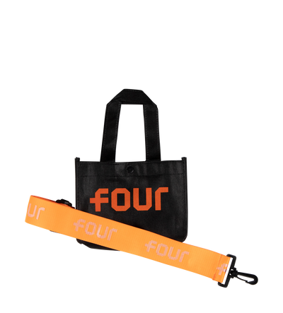 FOUR Logo Strap Neon Orange