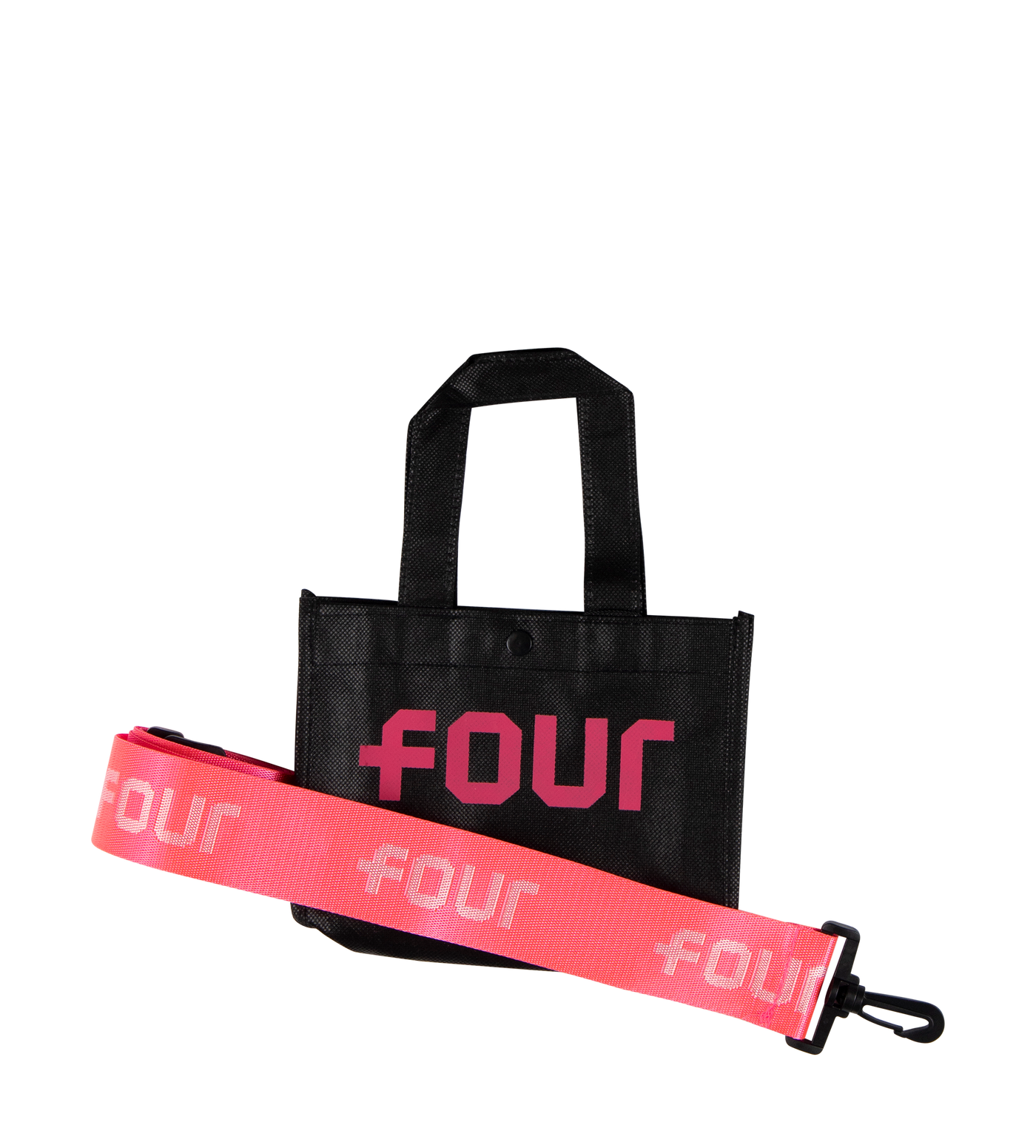 FOUR Logo Strap Neon Pink