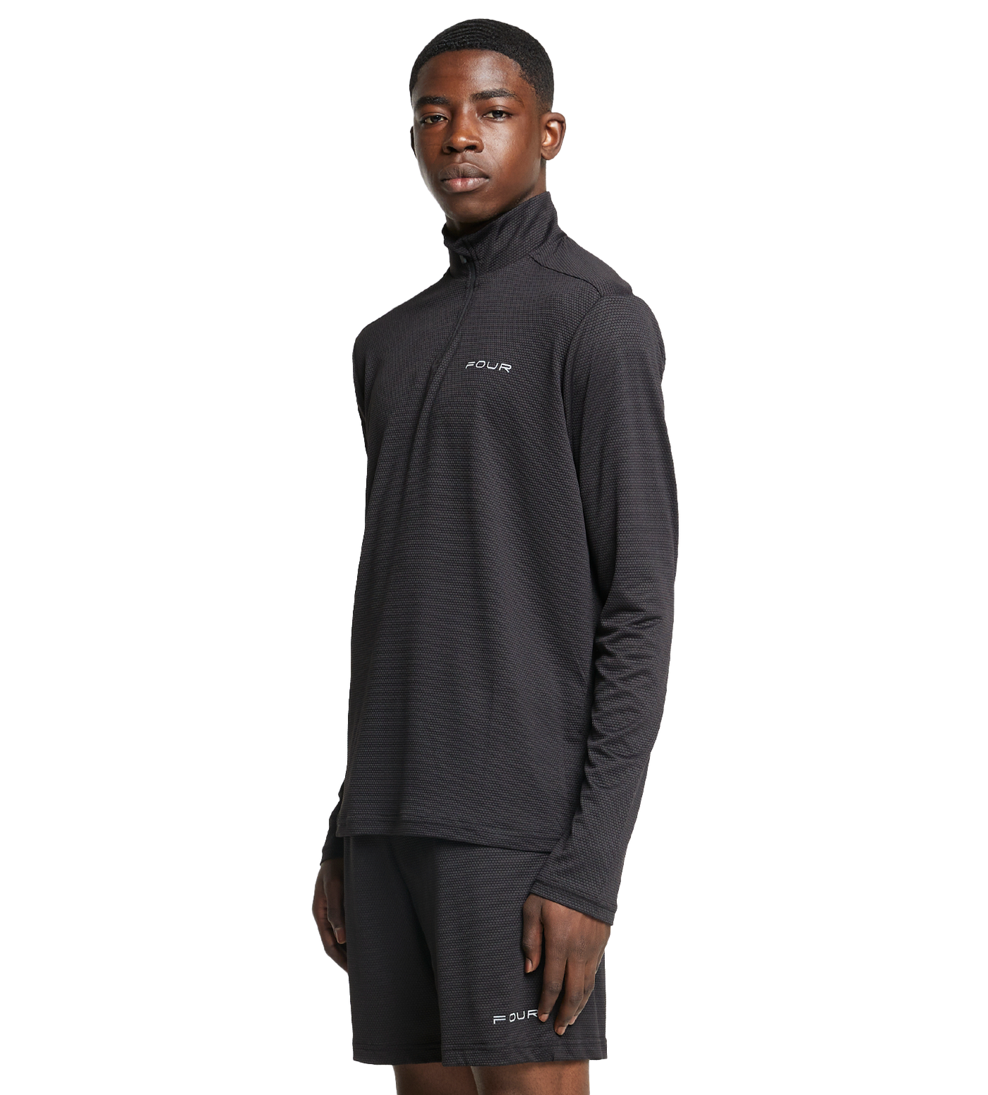 Sportswear Half Zip Black