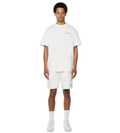 Circles T-shirt Cannoli Cream/ Soft Pink