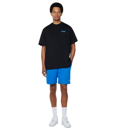 Circles T-shirt Black/ Princess Blue