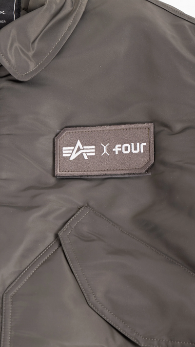 FOUR Amsterdam & Alpha Industries Jacket Rep.grey