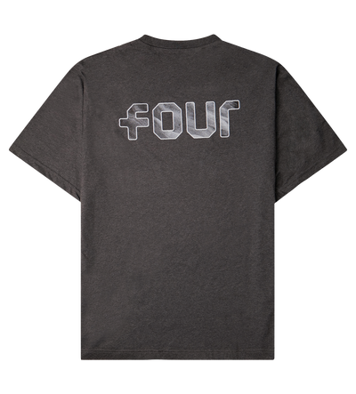 Outline Logo T-shirt Antracite Melange