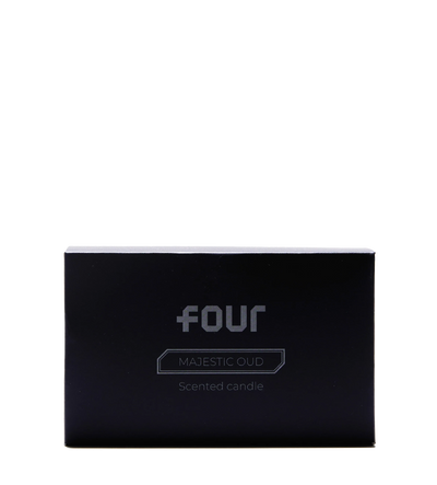 Four Scented Candle Majestic Oud