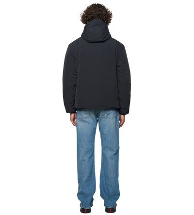 Square Logo Inbetween Jacket Black