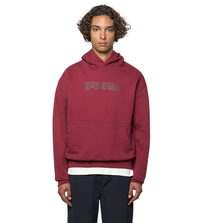 MMXII Hoodie Pomegranate